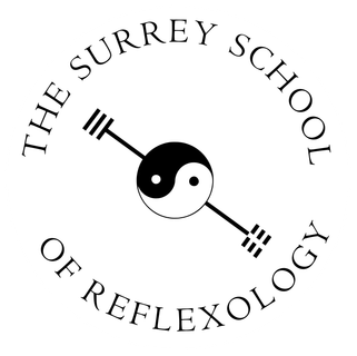 The Surrey School of Reflexology logo