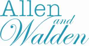 Allen & Walden Beauty School logo