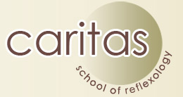 Caritas School of Reflexology logo